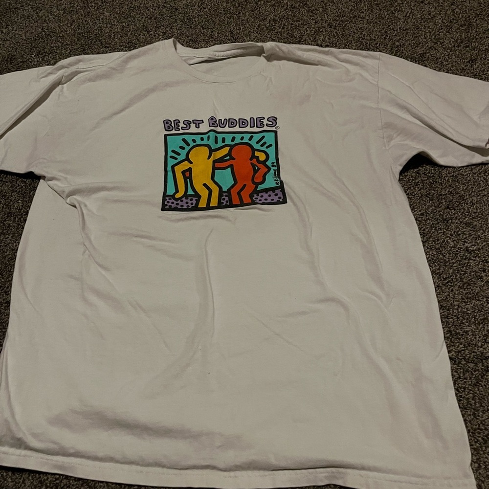 (VINTAGE) best buddies tee